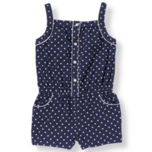 Janie and Jack Polka Dot Romper